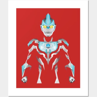 Ultraman Ginga (Low Poly Style) Posters and Art